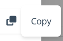 The copy icon beside the token